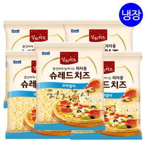 매일유업 슈레드 모짜렐라치즈 200gX5팩