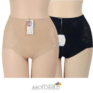 힙업 복부 보정 망사 미니 삼각 거들 팬티 SS3309
