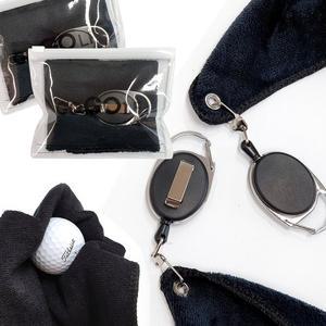 [기타][고골프] 릴와이어+골프타올 SET / 지퍼백 포장 골프수건 1+1