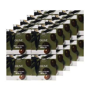 해피바스  올리브 비누 90g x20개/세수비누 세안