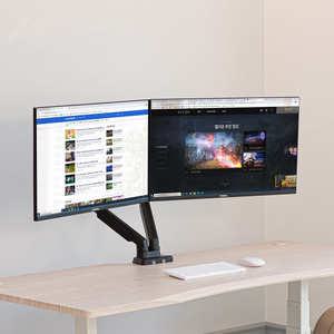 카멜마운트 셀프밸런스 듀얼 모니터 거치대 모니터암 BMA2D