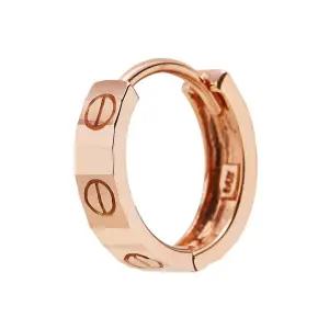 14k 원마킹 원터치 귀걸이 대size 낱개(1개)