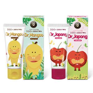 제니튼 닥터제니 자퐁망구 초등학생용 주니어 과일향치약 60g 2개
