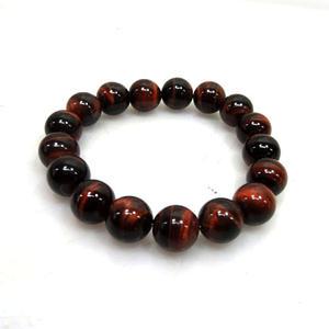 굵은 홍호안석팔찌 12mm/붉은 호안석팔찌/붉은 호안석/홍호안석/호안석팔찌/풍수인테리어/원석팔찌