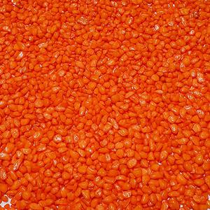 칼라스톤(주황색-1kg)/칼라샌드/칼라사/색깔모래/색깔돌/어항바닥재/수족관바닥재