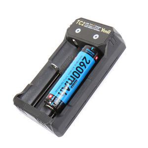 18650 배터리 충전기 2구 신형 C타입 PD 지원