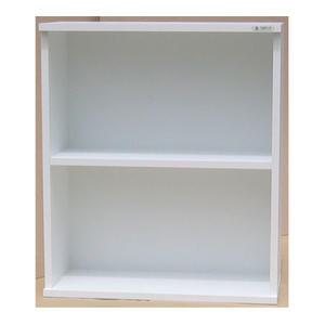 깊이24cmA4화일 2단책장 오픈 공간박스 피규어진열장 장식장 틈새 코너장 소형책꽂이 다용도수납장