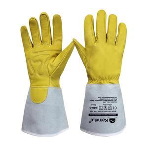 카멜로 천연가죽 알곤티그용접장갑 818-G (5켤레)