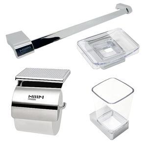 한샘 SP-4600 크롬 스텐 욕실 악세사리세트 4품 SP4000 NEW 신제품 비누대 컵대 수건걸이 휴지걸이