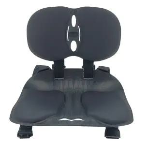 에스백 콕 자세교정 허리 척추 디스크 교정 요추 지지 의자 등받이 접이식 좌식의자