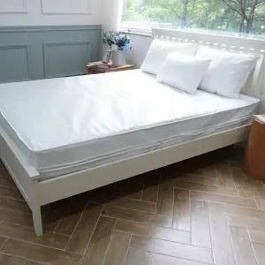 윤스홈 진드기 빈대방지 항균 지퍼형 방수 매트리스커버 슈퍼싱글(높이28)