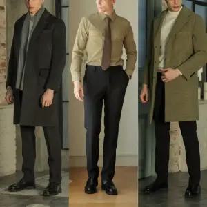 남자겨울warm기모 히든밴딩스판정장바지(30-38사이즈)3컬러(택1)