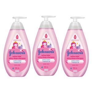 존슨즈베이비 액티브 키즈 샤이니 샴푸, 500ml, 3개