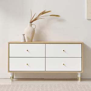 키니 4서랍 거실장 1000 tv선반 티비다이 모던 화이트 장식장