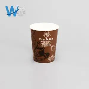 10온스 종이컵 테이크아웃 커피잔 브라운 1000개
