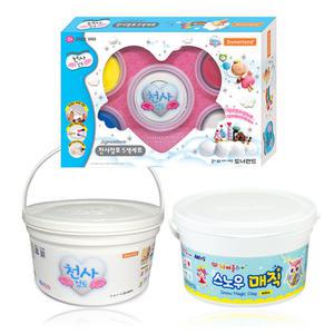 도너랜드 천사점토 350g 스노우매직 400g