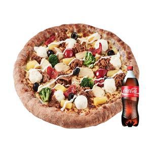 (피자생각) 크림치즈포크L+콜라1.25L