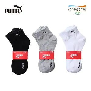 [푸마]남성/여성 크레오라 흡한속건 향균소취 기능성 단목양말 5족세트
