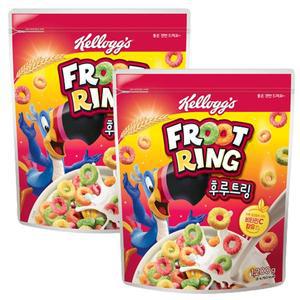 [대용량]켈로그 후루트링, 1200g, 2개