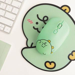 리틀카카오 라이언 어피치 죠르디 무선 마우스 휴대용 저소음 선없는 가벼운 마우스 캐릭터