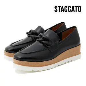 [롯데백화점]스타카토 [마지막사이즈 단독파격가] 여성 통굽로퍼 TIMESSQUARE3_2COLOR