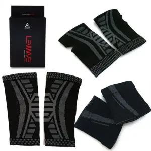 런웨이브 블랙라벨 프리미엄 보호대 2개 한세트 손목 무릎 종아리 팔꿈치 발목 보호대