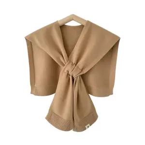 (귈림) 니트망토 케이프 머플러(GAWAC011P)