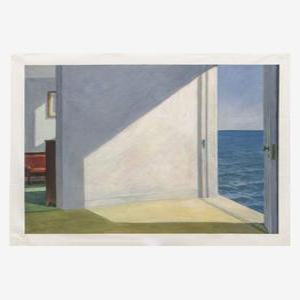 대형패브릭포스터 두꺼비집가리개 에드워드 호퍼 바다 옆 방