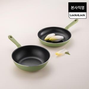 [본사직영] 락앤락 까사IH 프라이팬 팬28+웍28 세트