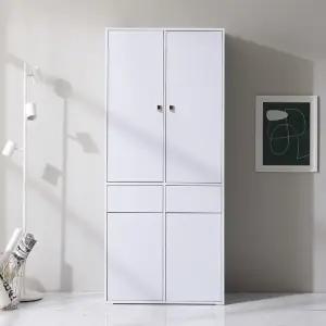 편의점그거 키큰 재활용분리수거함 탕비실 수납장 팬트리장 2칸