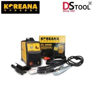 코리아나용접기 디지털인버터 아크용접기 3.2파이급 휴대용경량형 용접기 KL-200D