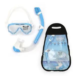 와이키 스노클링세트 스노쿨 DP270JR 아동용 가방포함 드라이탑