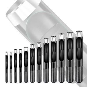 가죽 펀치 원형 구멍내기 고무 종이 원단 타공 펀칭기