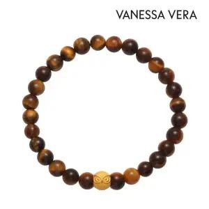 바네사베라 24K 순금 부엉이 참 팔찌