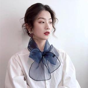 대박난날라리 3950 시스루 롱스카프,여성,머플러,간절기,봄,가을,리본,무지,롱타이,슬림,쁘띠,레이스