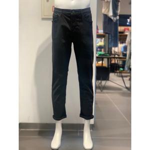 [클라이드앤](김해점)[클라이드 frank stone] 밴딩  테이퍼드 블랙 데님 FNIDP341M