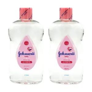 존슨즈베이비 베이비 오일 500ml X 2개