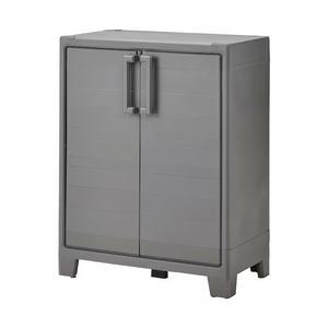 이케아 RUNMARAO 룬마뢰 3단 도어수납장 80x44x100cm 실내외겸용 3단선반 캐비닛 거실장