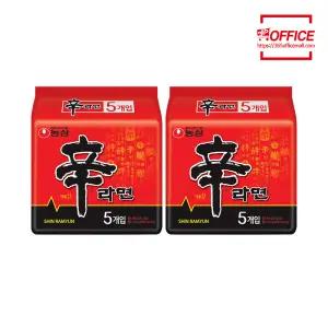 농심 봉지라면 신라면 멀티팩 (5개입) x2개