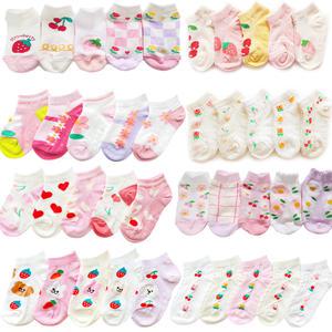 아동양말 체리망 튤립망 5종 여아양말 여름용