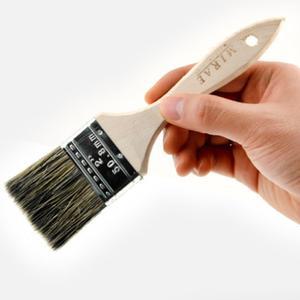 2인치 부품세척용 브러쉬 납작 파트이물질제거 청소붓