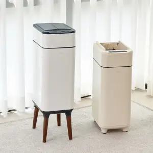 [모던 T에디션 20L] 미엘루 센서 휴지통 스마트 자동 주방 기저귀 쓰레기통 20L