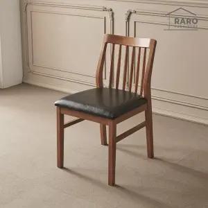 모카 고무나무 원목 식탁 의자 카페 인테리어 체어_무료배송