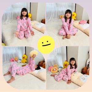 아동 주니어 겨울 밍크 극세사 잠옷 파자마 실내복 내복