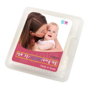 앙뽀 유아면봉 108개입