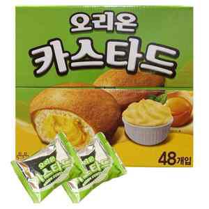 오리온 카스타드 1,104g (23g x48개입) 대용량 간식