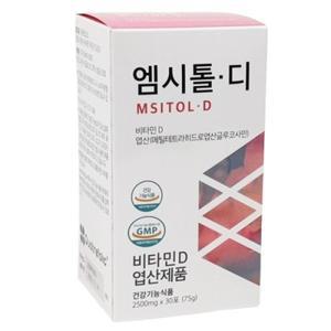 엠시톨디 2500mg x 30포 1개월 비타민D 이노시톨 엽산 / 대용량 대량 영양제 건강 선물