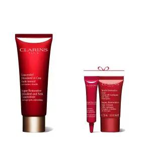 [클라랑스](강남점)수퍼 레스토러티브 넥 크림 75ml 세트(+디럭스 2종)