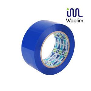우림 중포장용 칼라 박스테이프 80m 40개 H40 파랑