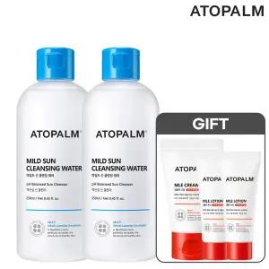 [11/15~16] 마일드 선 클렌징워터 250mlx2개 (GIFT MLE 크림 30ml+로션 20ml 2개)